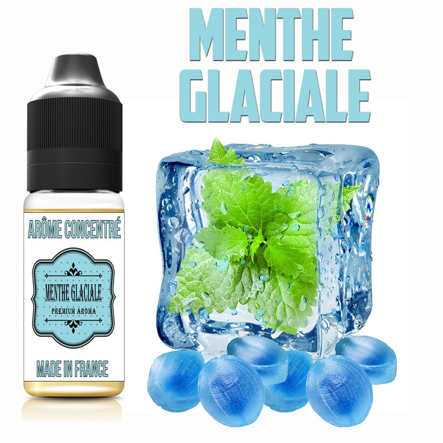 E-liquide naturels - Goût arôme menthe glaciale 100% naturel - VDP