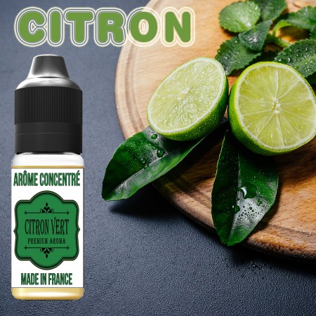 E-liquide naturels - Goût arôme Citron vert - VDP