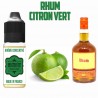 E-liquide naturels - Arôme Rhum Citron Vert - laboutiquevdp