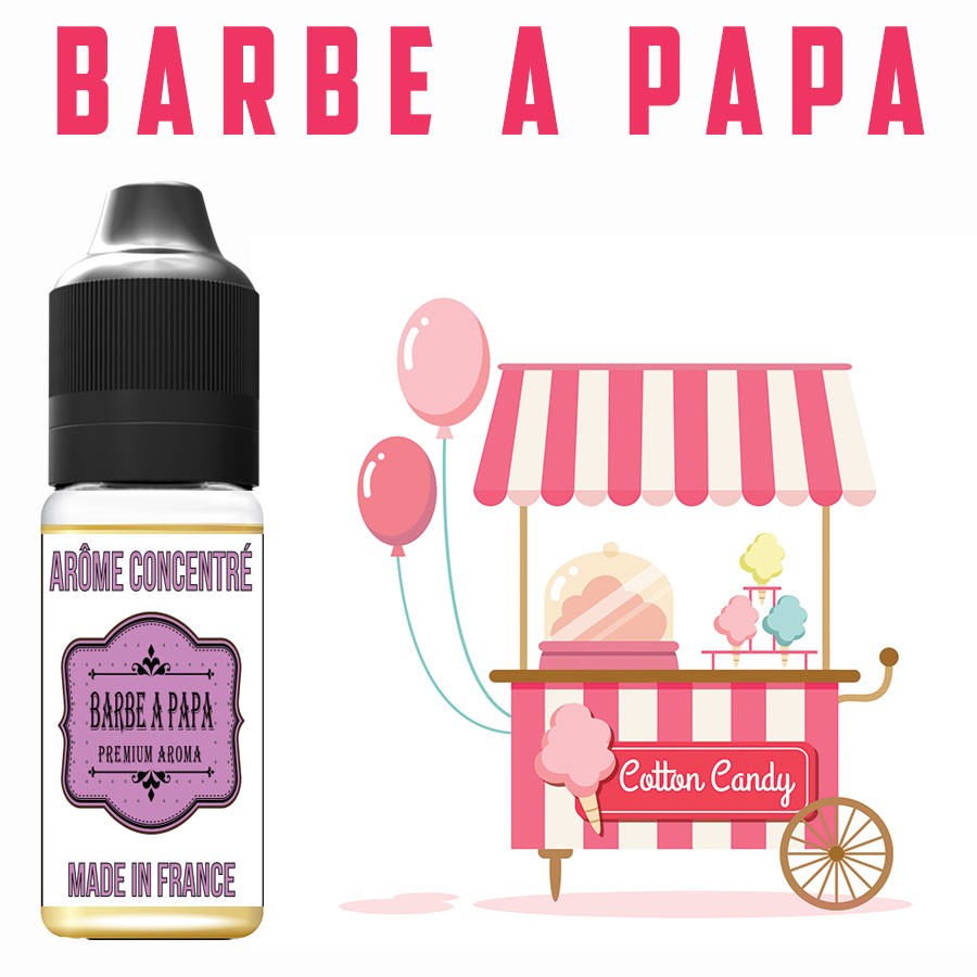 Arôme barbe à papa - E-liquide naturels - VDP