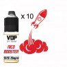 E-liquide naturels - Pack de 10 Boosters de nicotine 20mg  - 100% naturel - VDP