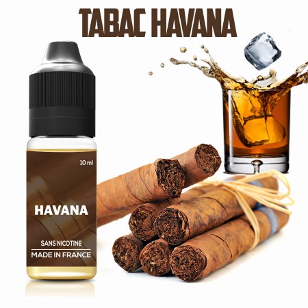E-liquide - Tabac HAVANA - laboutiquevdp