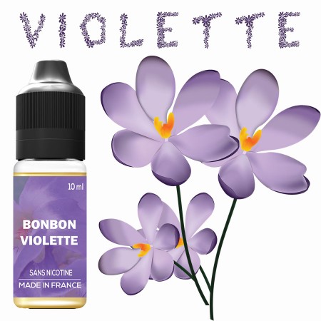La boutique VDP - E-liquide naturels - Goût Violette